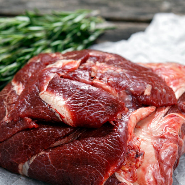 Grass Fed Beef ox cheek (untrimmed, 21 day aged) (frozen)