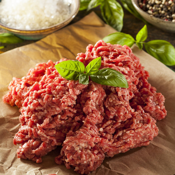 Grass fed beef Ox heart mince  (gluten free, frozen)