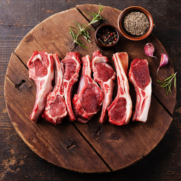 Grass Fed Lamb chop  (quick frozen, un-aged, cutlet)