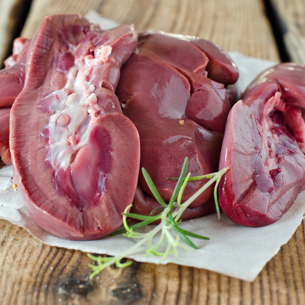 Pasture raised Free range pork kidney (frozen)