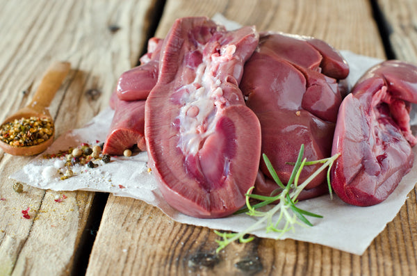 Pasture raised Free range pork kidney (frozen)