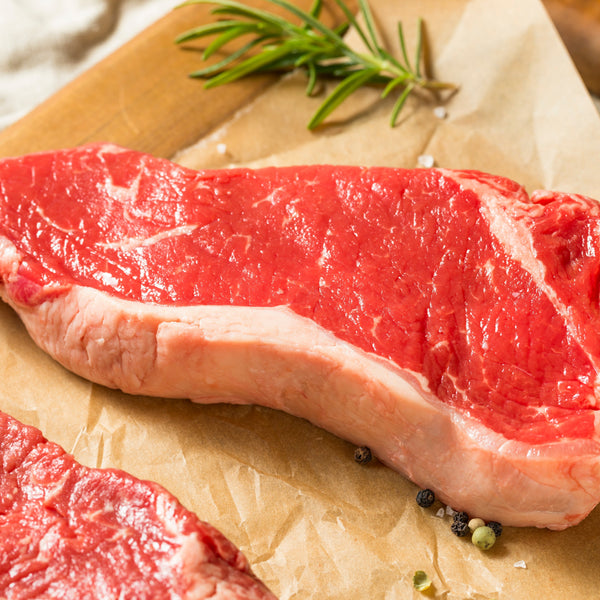Thick cut grass fed beef sirloin sharing steak (450 g) (serves 2)