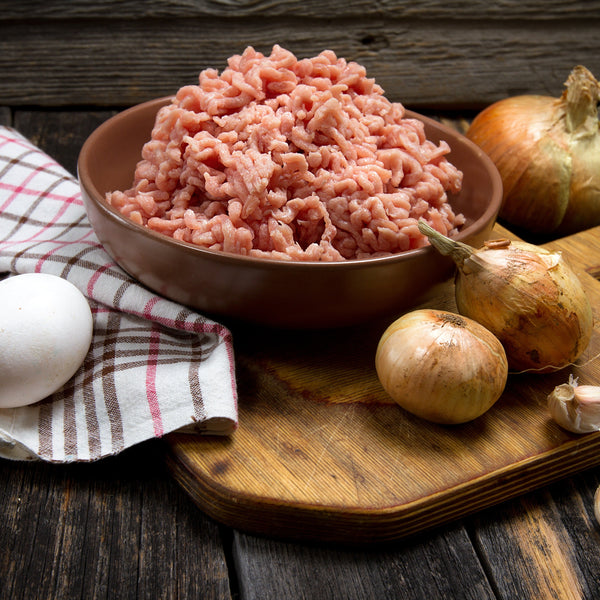 Free range turkey mince (frozen)